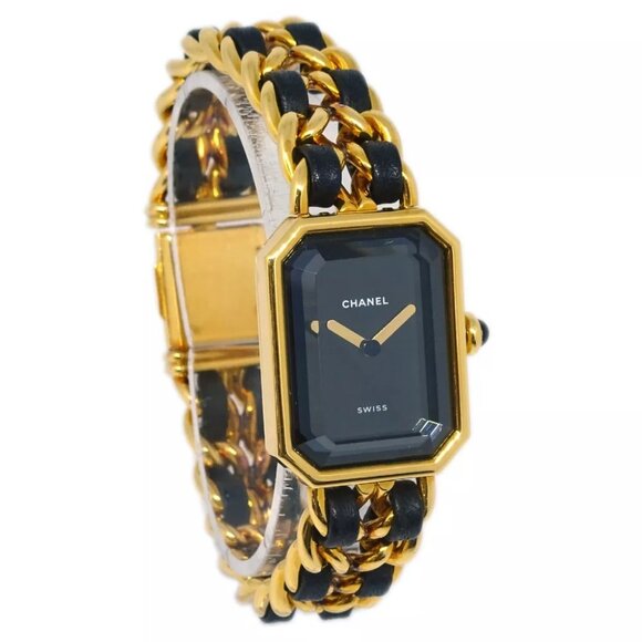 Chanel Premiere Quartz Watch Gold #M E.H.28764 123113 - Picture 1 of 7